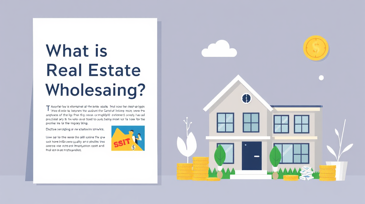 What Is Real Estate Wholesaling?